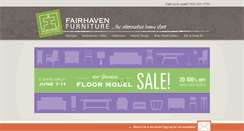 Desktop Screenshot of fairhaven-furniture.com